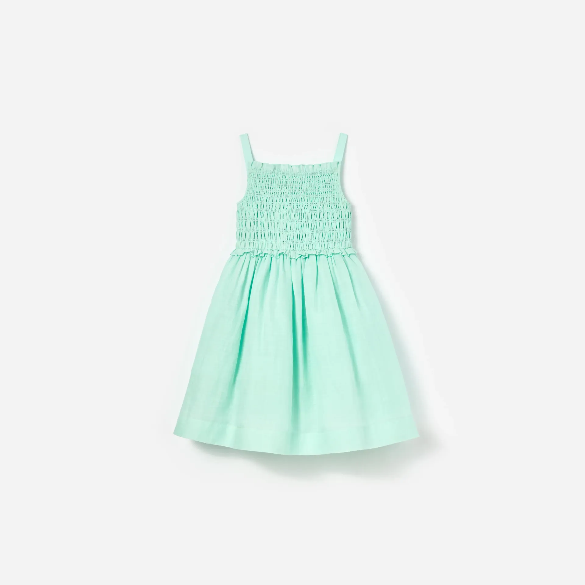 Mint Ramie Dress