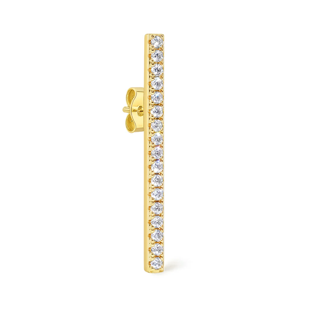 BARI DIAMOND EARSTUD - GOLD