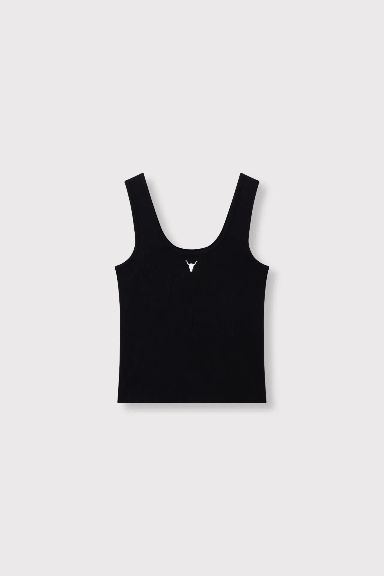 Knitted Tank Top Black (XS)
