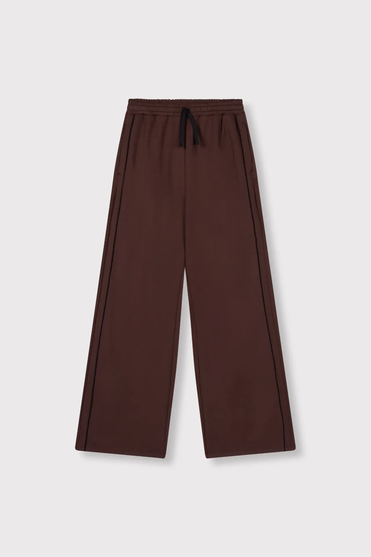 Piping Pants Scuba Warm Brown (XS)